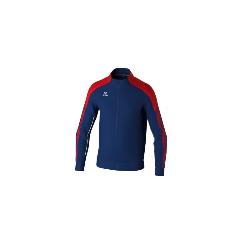 Erima Trainingsjacke Evo Star (Stehkragen, strapazierfähig) navyblau/rot Herren