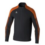 Erima Trainingsjacke Evo Star (Stehkragen, strapazierfähig) schwarz/orange Kinder