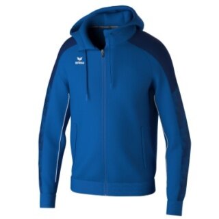 Erima Trainingsjacke Evo Star mit Kapuze (hoher Tragekomfort) navyblau/navy Kinder