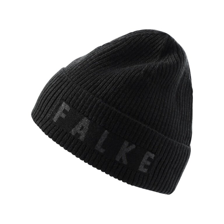 Falke Mütze (Beanie) - atmungsaktiv, temperaturregulierung - schwarz - 1 Stück