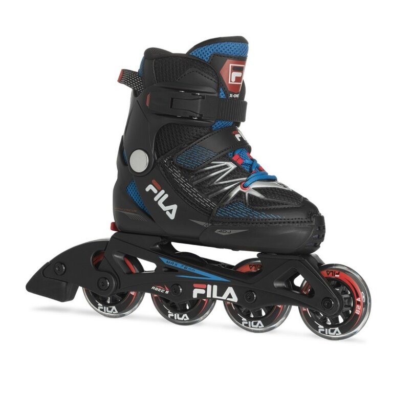 FILA Inline Skates X-One - verstellbar - schwarz/blau Kinder