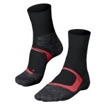 Falke Laufsocke RU4 Cool (mittelstarke Polsterung+Kühlung) schwarzrot Damen - 1 Paar