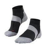 Falke Bikesocke BC6 Pro (ultraleichte Polsterung) Kurzsocken schwarz/grau - 1 Paar