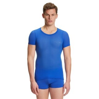 Falke Funktions-Tshirt Ultralight Cool (schnelltrocknend, ultraleicht) Kurzarm blau Herren