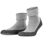 Falke Hausschuhe Cosyshoe (weiche Merinowolle) hellgrau Damen/Herren