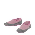 Falke Hausschuhe Cosyshoe (wärmende Merinowolle) pink/grau Kinder