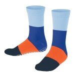 Falke Hausschuhe Summer (Baumwolle-Mischung) blau/orange Kinder