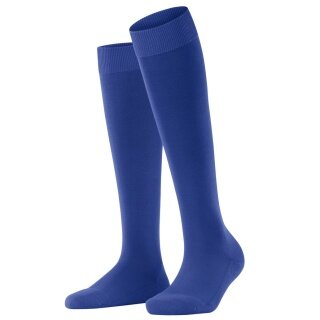 Falke Kniestrümpfe ClimaWool (feuchtigkeitsregulierend, Merinowolle) royalblau Damen - 1 Paar