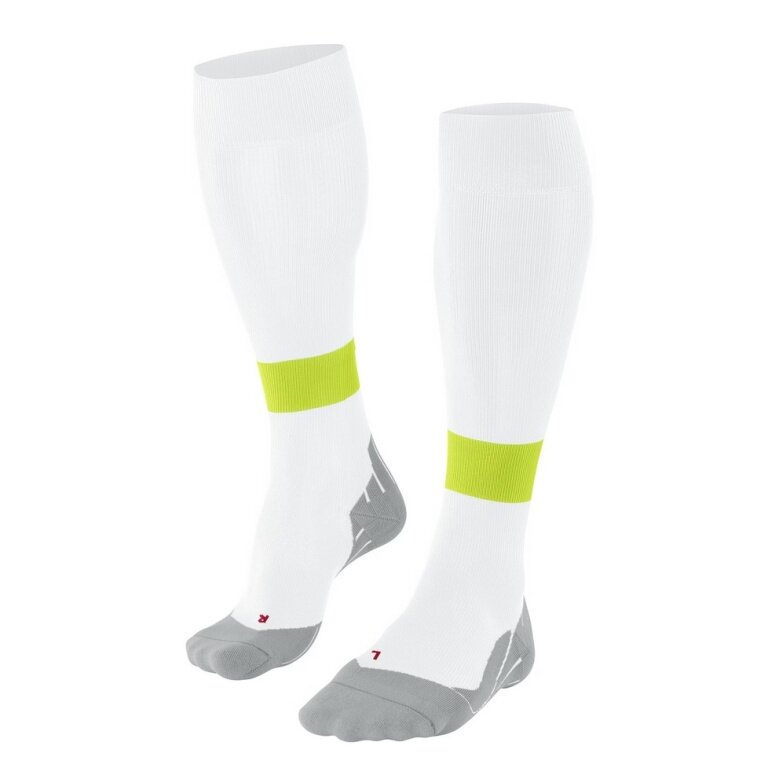 Falke Kompressionssocke Energy Running Kniestrümpfe (optimale Passform) 2024 weiss Herren