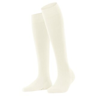 Falke Kniestrümpfe Softmerino (temperaturausgleichende Merinowolle) weiss Damen - 1 Paar