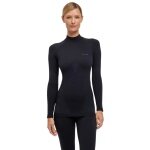 Falke Funktionsunterwäsche Langarmshirt Warm mit kragen 2024 (maximale Bewegungsfreiheit) schwarz Damen