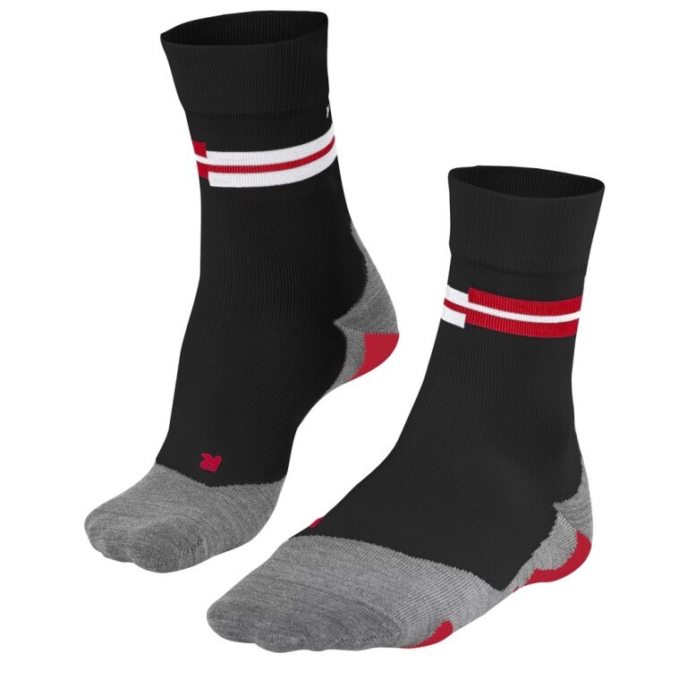 Falke Laufsocke RU5 Race (mittelstarke Polsterung) schwarz/flame Damen