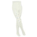 Falke Strumpfhose Multidot 2024 (nachhaltige Baumwolle) cremeweiss Kinder