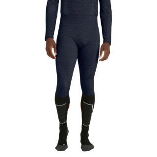 Falke Unterziehhose Tight Wool-Tech (hervorragendes Feuchtigkeitsmanagement) lang Unterwäsche spaceblau Herren