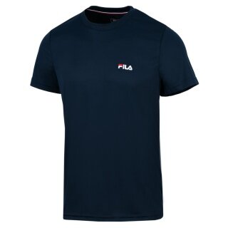 Fila Tennis-Tshirt Logo Small 2 navyblau Herren