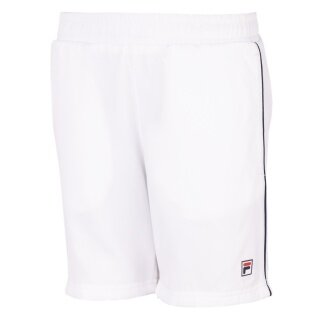 Fila Tennishose Short Leon (optimale Bewegungsfreiheit) kurz weiss Jungen