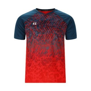 Forza Sport-Tshirt Alvin Tee (bequeme Passform) rot/blau Jungen