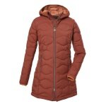 G.I.G.A. DX Winter-Daunenparka GW 20 mit Kapuze (wasserabweisend, atmungsaktiv, winddicht) apricot Damen