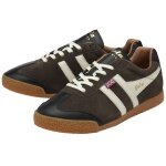 Gola Sneaker Harrier Oxford 2024 - Made in England - braun/schwarz/weiss Herren