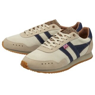 Gola Sneaker Track Cambridge 2025 - Made in England - beige/navyblau Herren