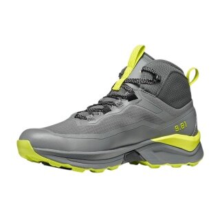 Garmont Trekking-Wanderschuhe 9.81 Engage Mid GTX (Speed-Hiking, wasserdicht) steelgrau/limegrün Herren