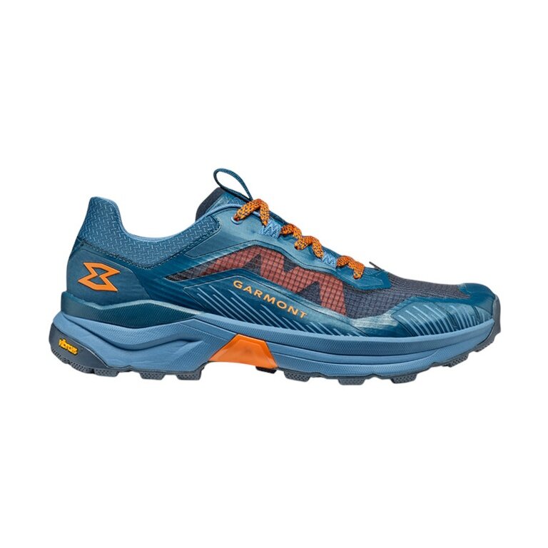 Garmont Trekking-Wanderschuhe 9.81 Engage (Speed-Hiking) blau/orange Herren