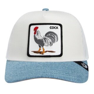 Goorin Basecap Rooster Fan Institution Ball Club weiss - 1 Stück