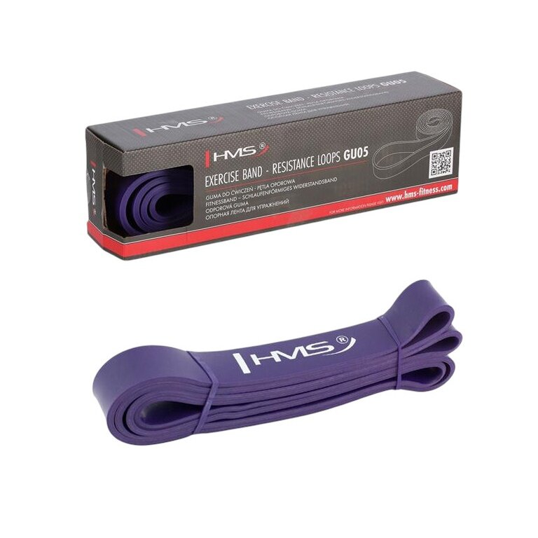 HMS Fitness Widerstandsband GU05 (2080x32x4,5mm) violett - 1 Stück