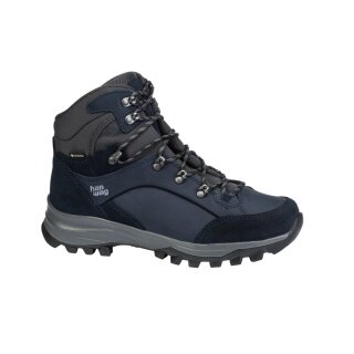 Hanwag Wanderschuhe Banks Lady GTX (Nubukleder, wasserdicht) navyblau/asphaltgrau Damen