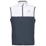 Head Tennisweste Club 22 Vest (kühlender Effekt, schnelltrocknend) navyblau/weiss Herren