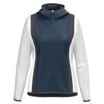 Head Kapuzenjacke Club 25 Tech Hoodie (100% Polyester) 2025 navyblau/weiss Damen