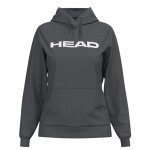 Head Kapuzenpullover Club Original Hoodie (Baumwollmix) grau Damen