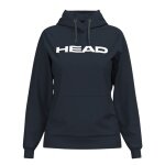 Head Kapuzenpullover Club Original Hoodie (Baumwollmix) navyblau Damen