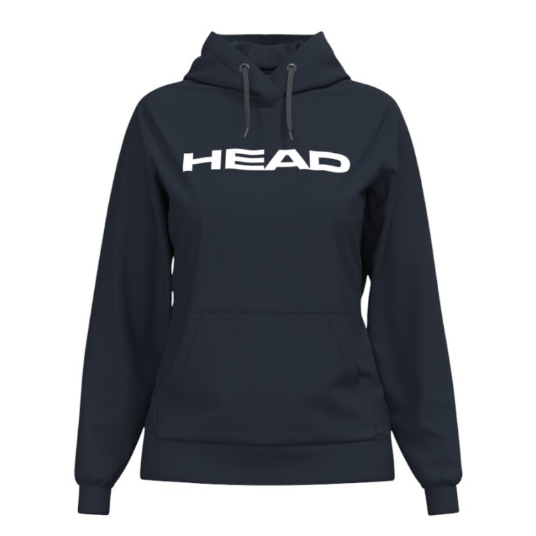 Head Kapuzenpullover Club Original Hoodie (Baumwollmix) navyblau Damen