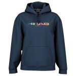 Head Kapuzenpullover Rally Hoodie (Mischgewebe) navyblau Damen