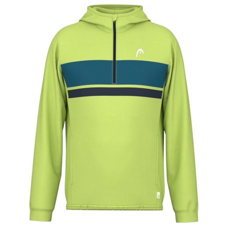 Head Kapuzenpullover Topspin Hoodie (100% Polyester) limegrün Herren