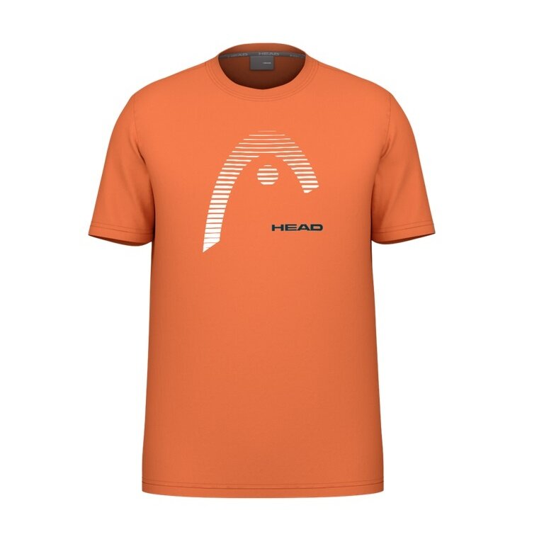 Head Tennis-Tshirt Club Carl (Mischgewebe, feuchtigkeitsabsorbierend) 2025 orange Herren