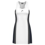 Head Tennis-Kleid Club 25 Dress (separate Innenhose) 2025 weiss/navyblau Damen