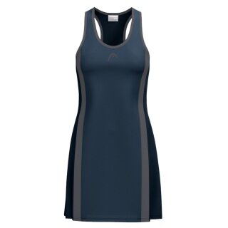 Head Tennis-Kleid Club 25 Dress (separate Innenhose) 2025 navyblau Damen