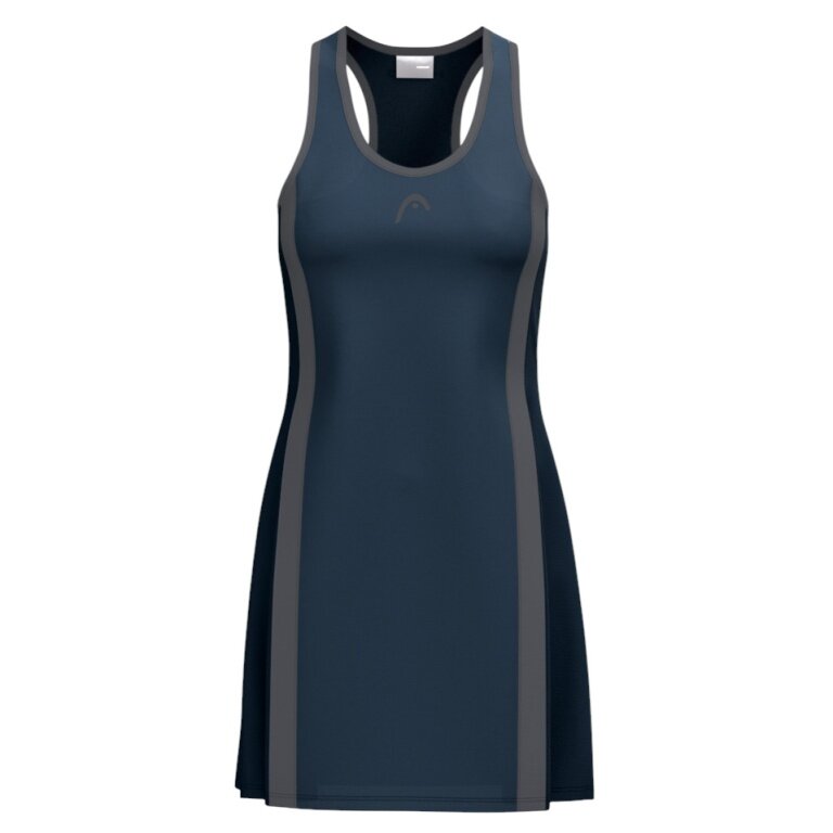 Head Tennis-Kleid Club 25 Dress (separate Innenhose) 2025 navyblau Damen