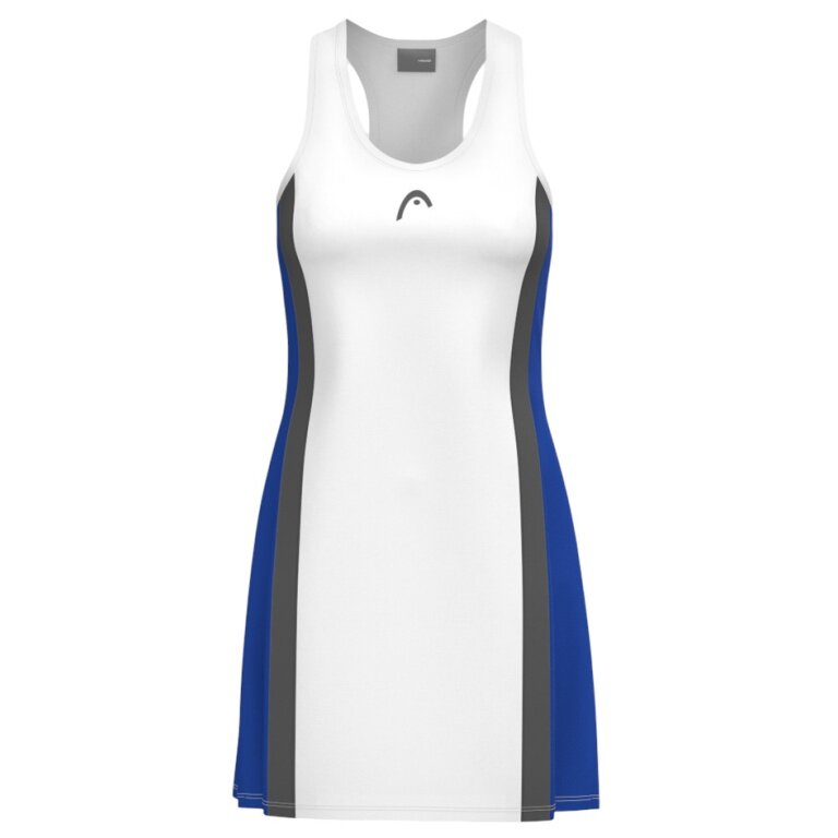 Head Tennis-Kleid Club 25 Dress (separate Innenhose) 2025 royalblau/weiss Damen