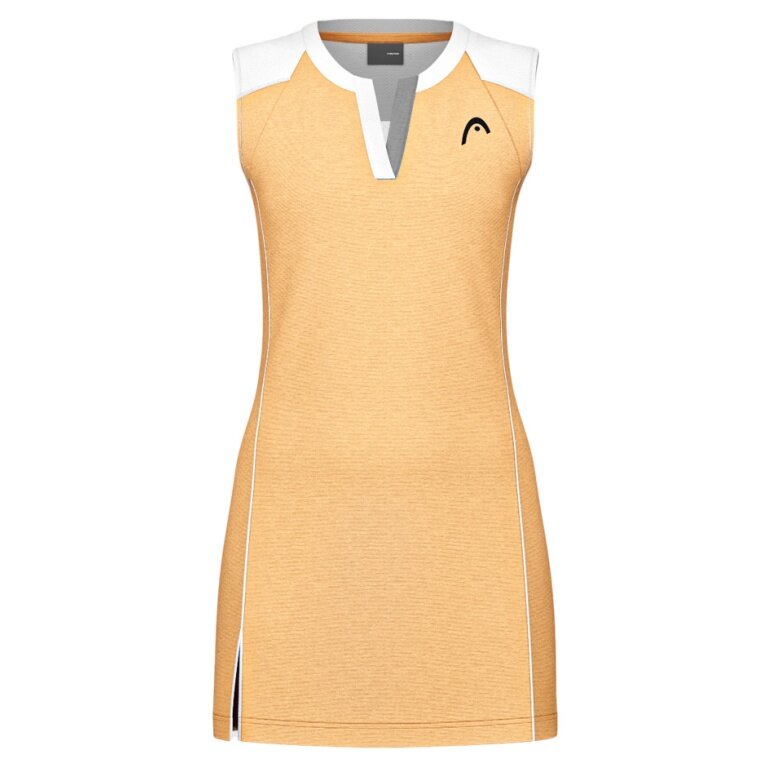 Head Tennis-Kleid Play Tech Dress (separate Innenhose) 2025 gelb Damen