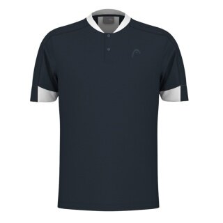 Head Tennis-Polo Play Tech (Mesh-Einsätze, feuchtigkeitsabsorbierend) 2025 navyblau Herren