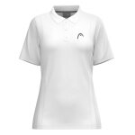 Head Tennis-Shirt Club 25 Tech Polo (Moisture Transfer Microfiber Technologie) 2025 weiss Damen