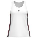 Head Tennis-Tank Club 25 Tech Tank Top (Racer Back) 2025 weiss/rot Damen