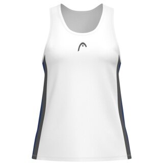 Head Tennis-Tank Club 25 Tech Tank Top (Racer Back) 2025 weiss/royalblau Damen