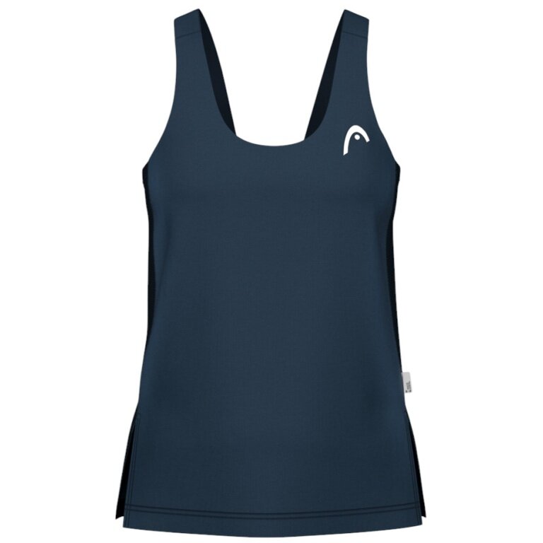 Head Tennis-Tank Top Spirit (100% Polyester) 2025 navyblau Damen