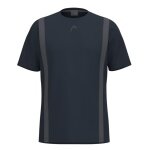 Head Tennis-Tshirt Club 25 Tech (feuchtigkeitsabsorbierend) 2025 navyblau Herren