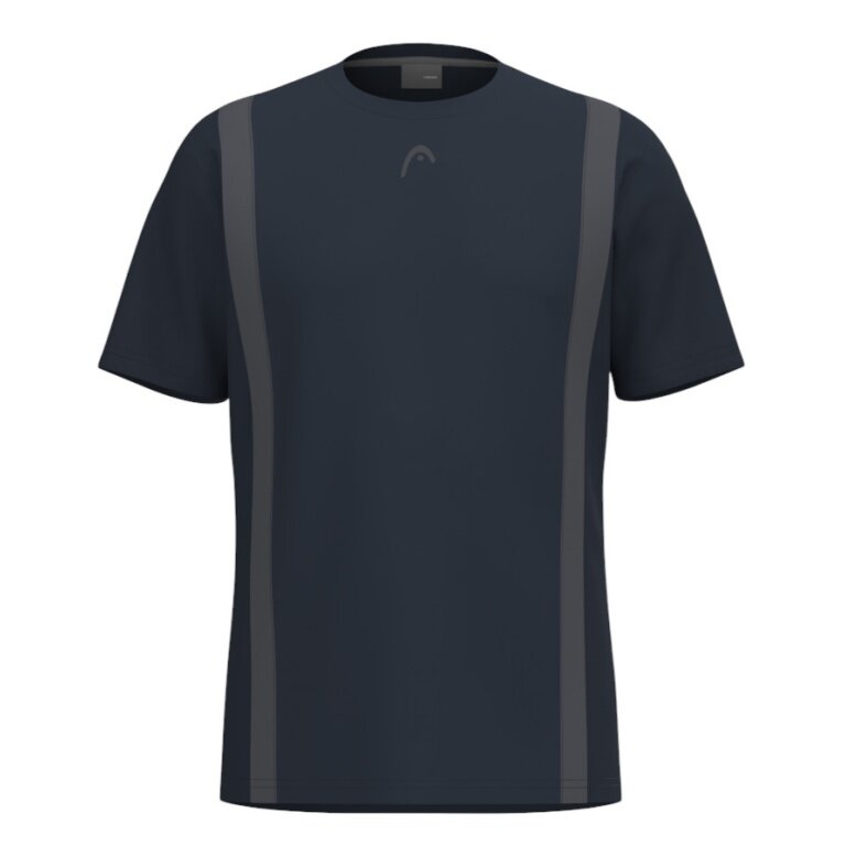 Head Tennis-Tshirt Club 25 Tech (feuchtigkeitsabsorbierend) 2025 navyblau Herren