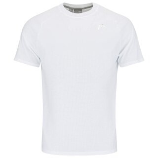 Head Tennis-Tshirt Performance (Moisture Transfer Microfiber Technologie) weiss/weiss Herren